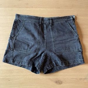 Rachel Comey black denim Handy Shorts